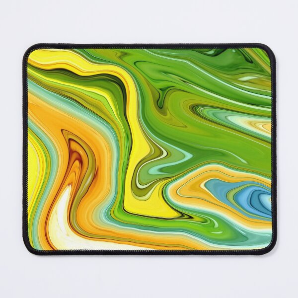 Item preview, Colorful Lemon Fresh Summer Ink Faux Marble Texture designed and sold by MysticMarble.