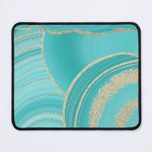 Item preview, Faux Turquoise Mermaid Hygge Marble Ocean Dreams designed and sold by MysticMarble.