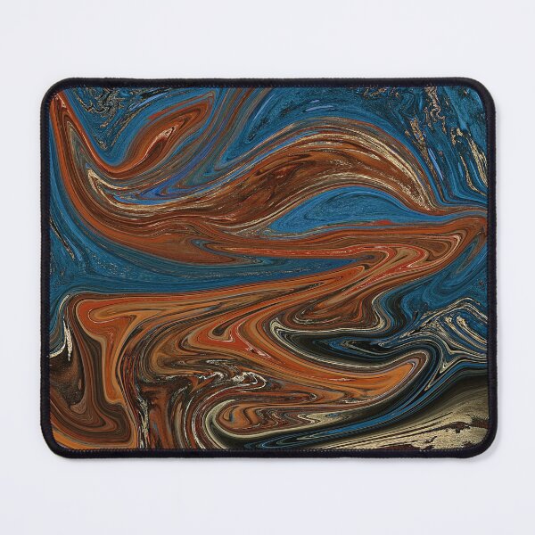 Item preview, Autumnal Faux Marble Van Gogh Landscape designed and sold by MysticMarble.