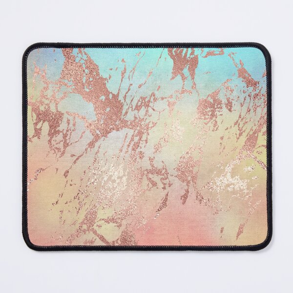 Item preview, Purple Teal Faux Texture with Copper Marble Effect designed and sold by MysticMarble.