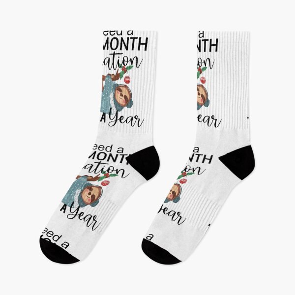 Item preview,  I Need A Six Month Vacation Twice A Year Sloth designed and sold by DiensDesign.