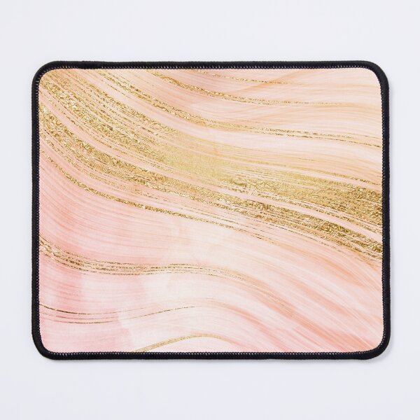 Item preview, pink mermaid agate with gold veins  designed and sold by MysticMarble.