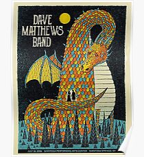 DAVE MATTEWS BAND - POSTER - SARATOGA SPRINGS, NY Poster