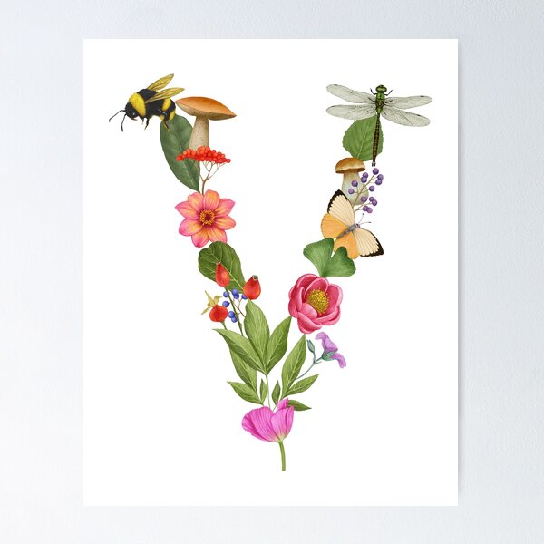 Item preview, Capital letter V designed and sold by Victoria Novak.