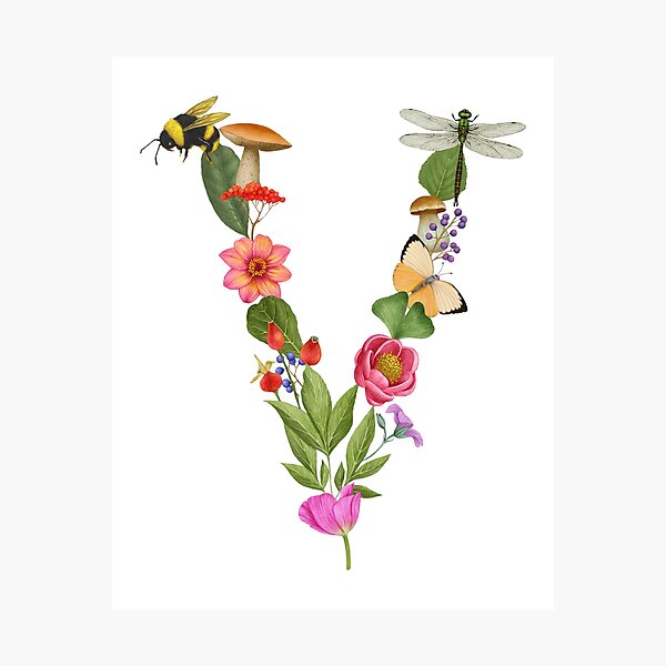 Item preview, Capital letter V designed and sold by Victoria Novak.