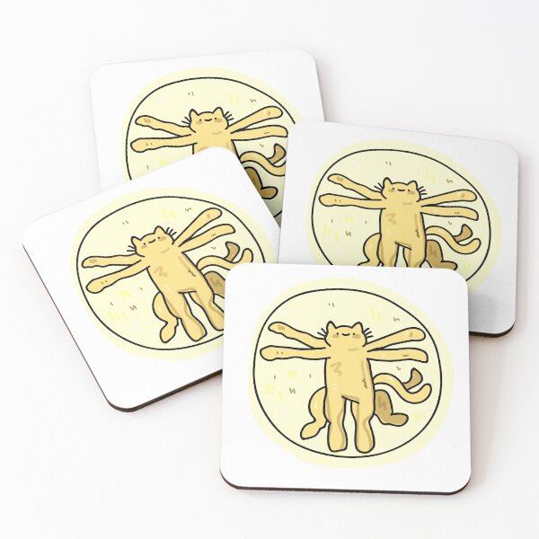 Item preview, vitruvian cat designed and sold by TeaBag114.