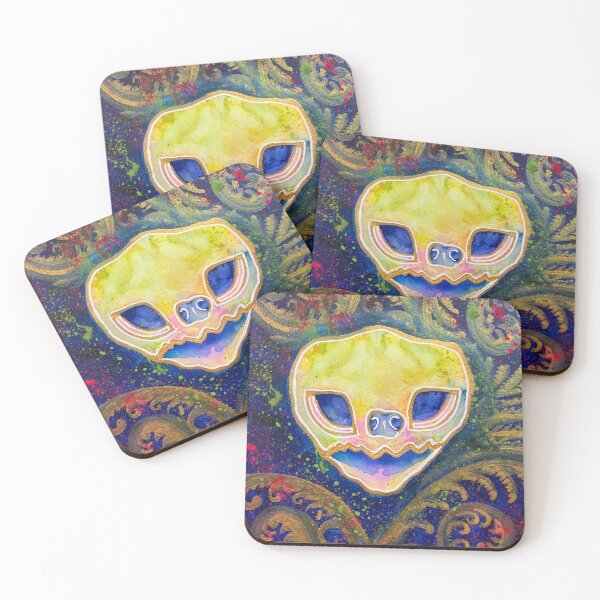 Item preview, Loggerhead Sea Turtle Watercolor Skull designed and sold by Kristin (Thornton) Barker.