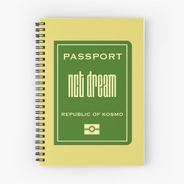 Item preview, NCT Dream passport republic of Kosmo designed and sold by LunarKatShop.