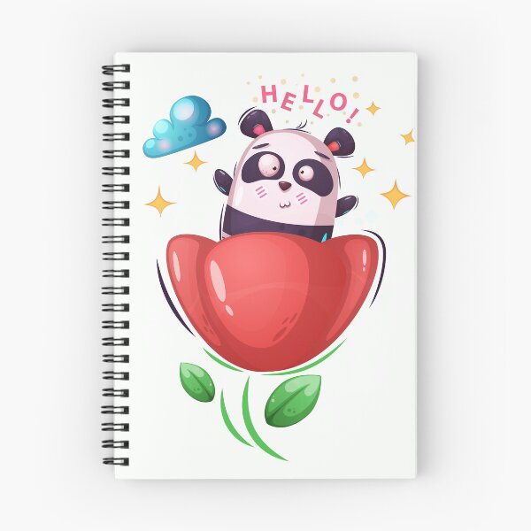 Item preview, Hello Cute Animal Friendly Panda designed and sold by urban-color.