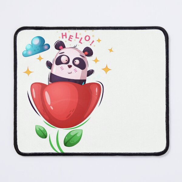 Item preview, Hello Cute Animal Friendly Panda designed and sold by urban-color.