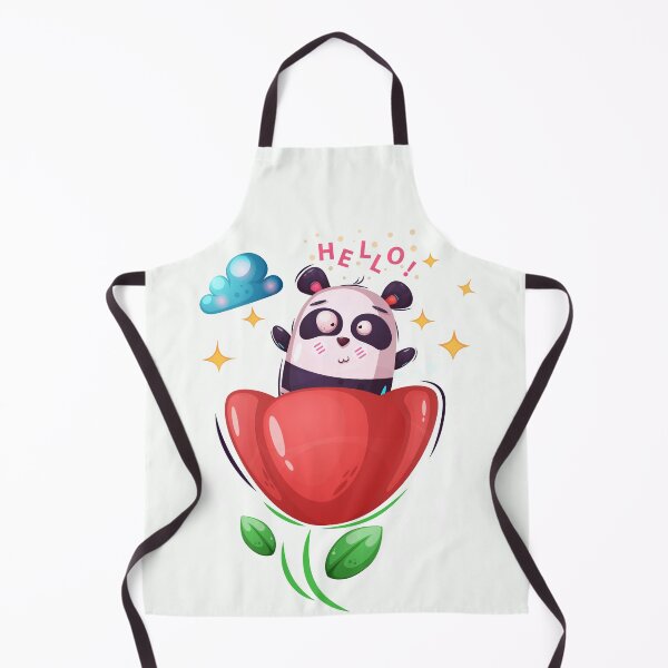 Item preview, Hello Cute Animal Friendly Panda designed and sold by urban-color.