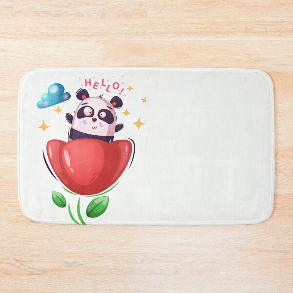 Item preview, Hello Cute Animal Friendly Panda designed and sold by urban-color.