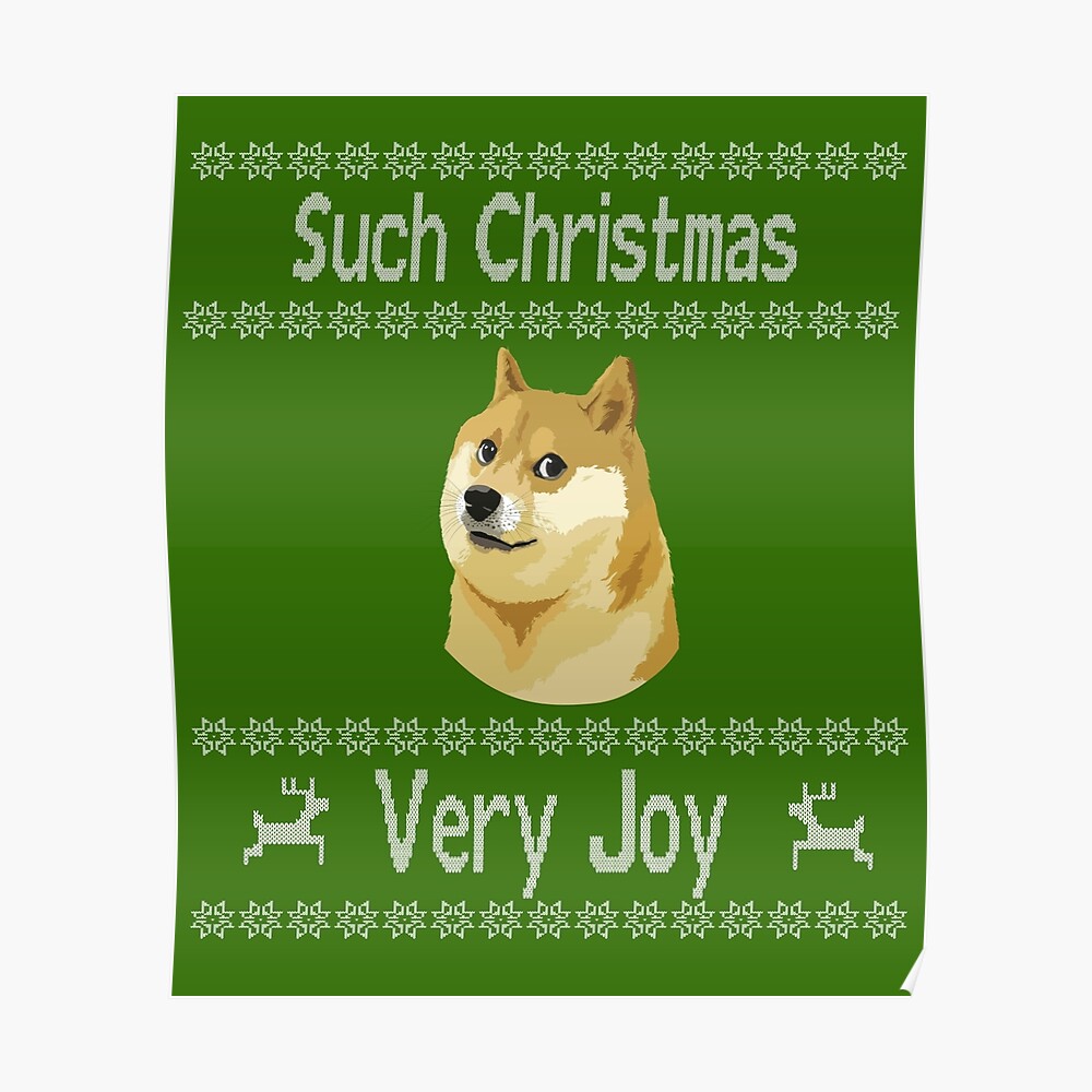 doge christmas sweater
