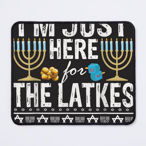 Item preview, I'm Just Here for the Latkes Jewish Gift designed and sold by Nscleona.