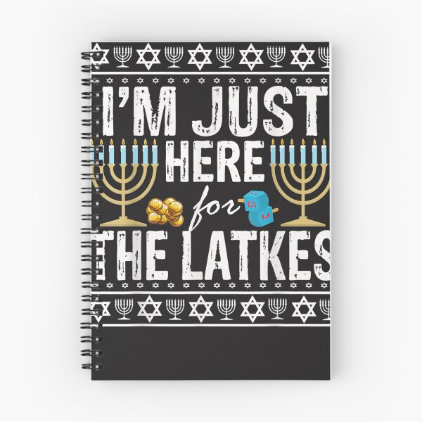Item preview, I'm Just Here for the Latkes Jewish Gift designed and sold by Nscleona.