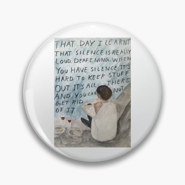 Item preview, silence is really loud designed and sold by AmalieMortensen.