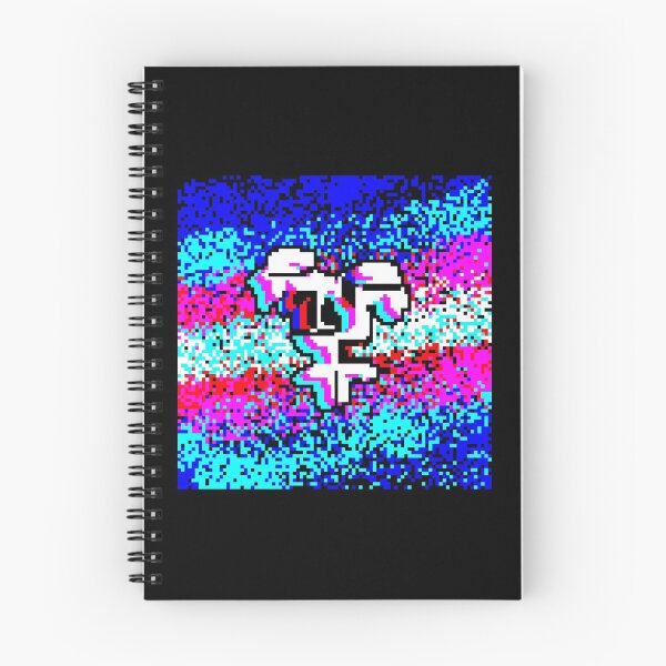Item preview, Neon Trans Symbol Glitch Pixel Art (Trans Set #2) designed and sold by mintboiii.