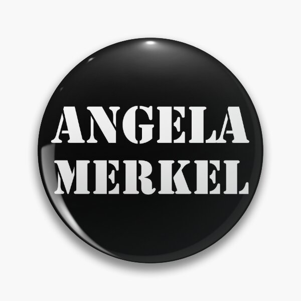 Item preview, Angela Merkel White Text Premium designed and sold by Design-Maniya.
