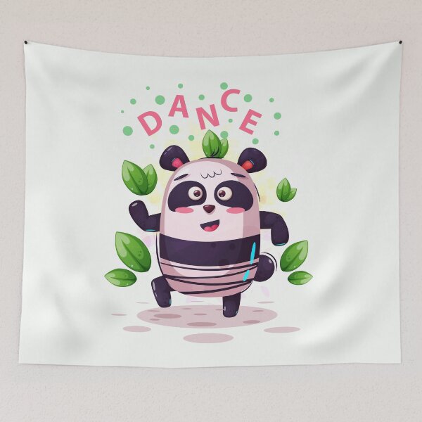 Item preview, Dance Cute Animal Friendly Panda designed and sold by urban-color.