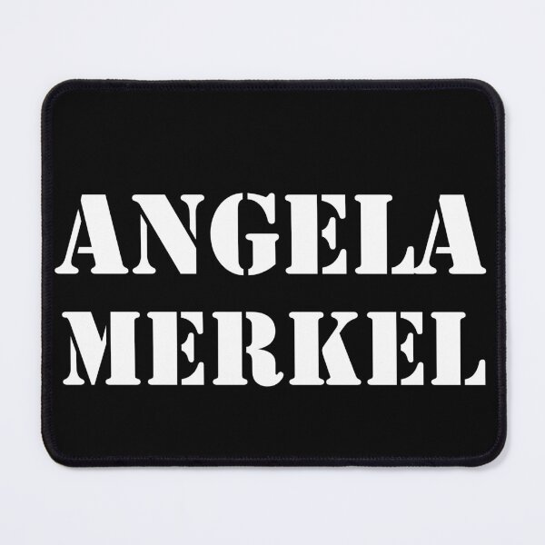 Item preview, Angela Merkel White Text Premium designed and sold by Design-Maniya.