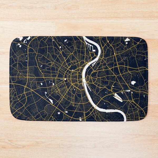 Item preview, Cologne City Map of Germany - Gold Art Deco designed and sold by deMAP.