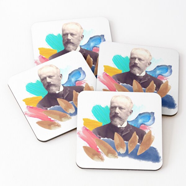 Item preview, Tchaikovsky brush strokes designed and sold by Musicianst0re.