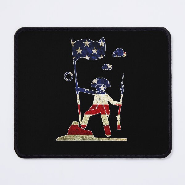 Item preview, Vntage American Soldier Raising American Flag designed and sold by Stickman--.