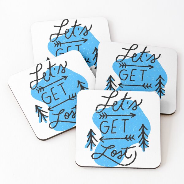 Item preview, Lets Get Lost designed and sold by Parag's Travel Shop.