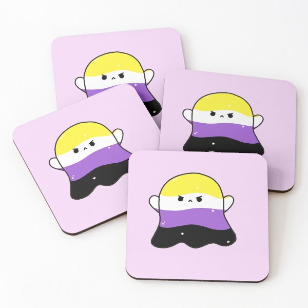 Item preview, Non Binary Ghost designed and sold by thestrangerfrog.