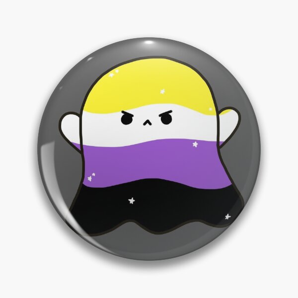 Item preview, Non Binary Ghost designed and sold by thestrangerfrog.