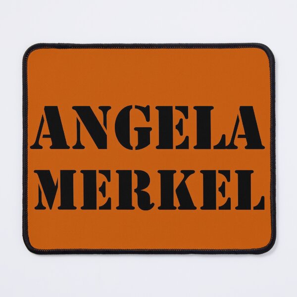 Item preview, Angela Merkel Black Text Premium designed and sold by Design-Maniya.