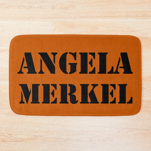 Item preview, Angela Merkel Black Text Premium designed and sold by Design-Maniya.