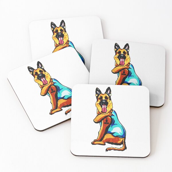 Item preview, German Shepherd I Heart Mom designed and sold by juicylogo699.