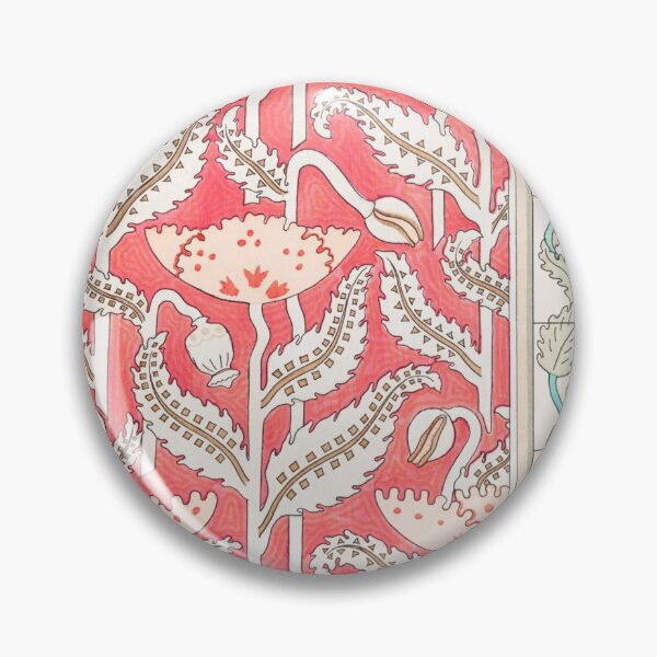 Item preview, Art Deco Floral Print designed and sold by redstitchlab.