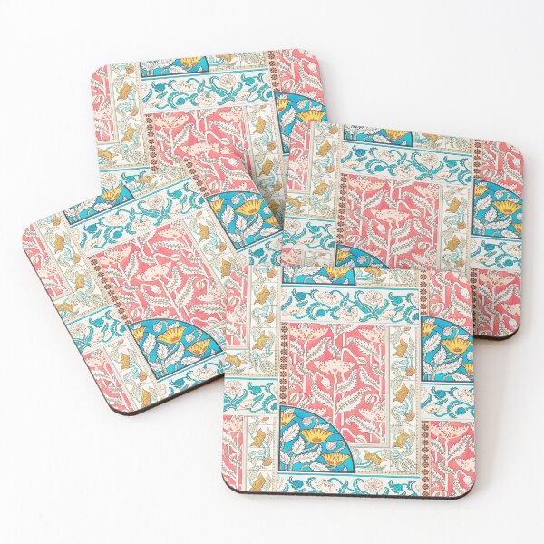 Item preview, Art Deco Floral Print designed and sold by redstitchlab.