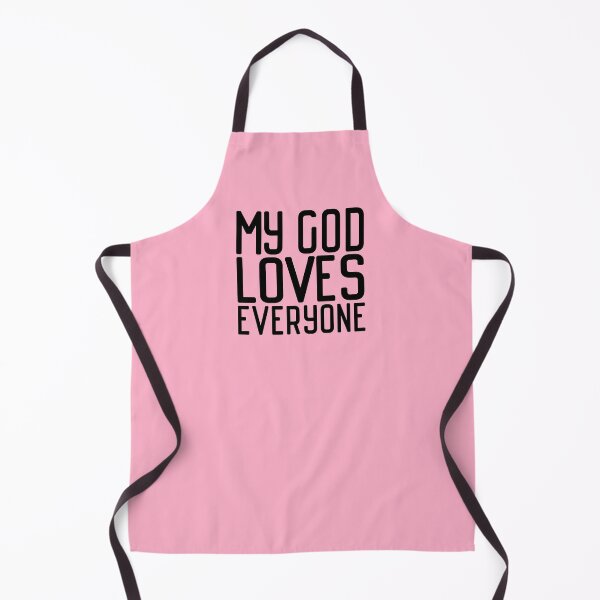 Item preview, Christians for Justice: My God Loves Everyone (black text) designed and sold by Ofeefee.
