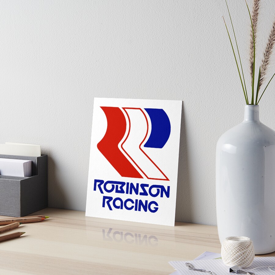 "Robinson Racing vintage BMX logo" Art Board Print by Artyssytb Redbubble