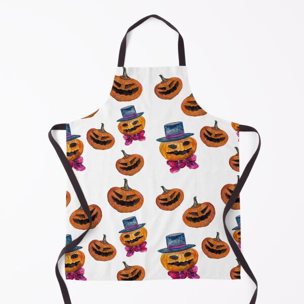 Item preview, Halloween Pumpkin Head Pattern designed and sold by Sebastian Grafmann.