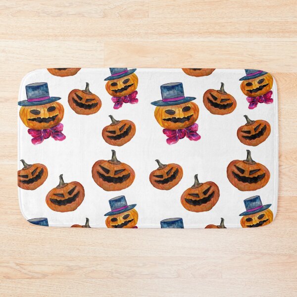 Item preview, Halloween Pumpkin Head Pattern designed and sold by Sebastian Grafmann.