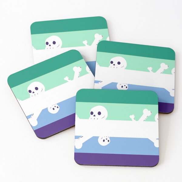 Item preview, spooky mlm pride flag designed and sold by Drawingsnake.