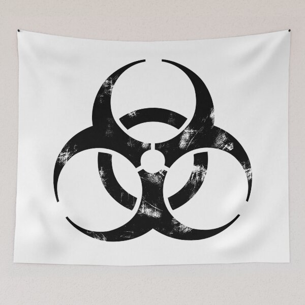 Item preview, Biohazard Symbol designed and sold by zuen.