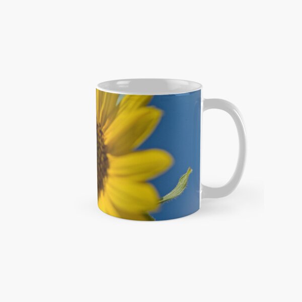 Sunflower with Bee Classic Mug