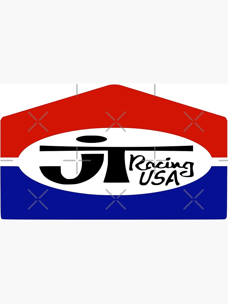 "JT Racing USA vintage BMX logo" Art Print by Artyssytb Redbubble