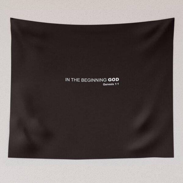 Item preview, In The Beginning God Genesis 1:1 designed and sold by AlwaysAwesome.