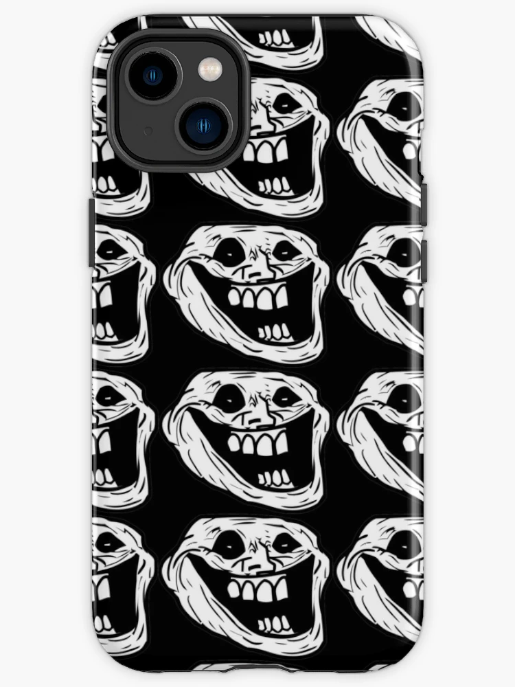 Creepy Troll Face Halloween, Scary Funny Face, Ghost Graphic art Sticker  for Sale by Abdullah Qazi ⭐⭐⭐⭐⭐