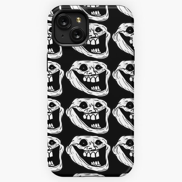 Creepy Troll Face Halloween, Scary Funny Face, Ghost Graphic art Sticker  for Sale by Abdullah Qazi