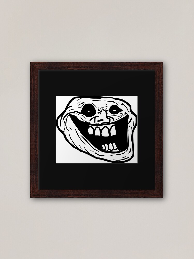 Creepy Troll Face Halloween, Scary Funny Face, Ghost Graphic art Sticker  for Sale by Abdullah Qazi in 2023