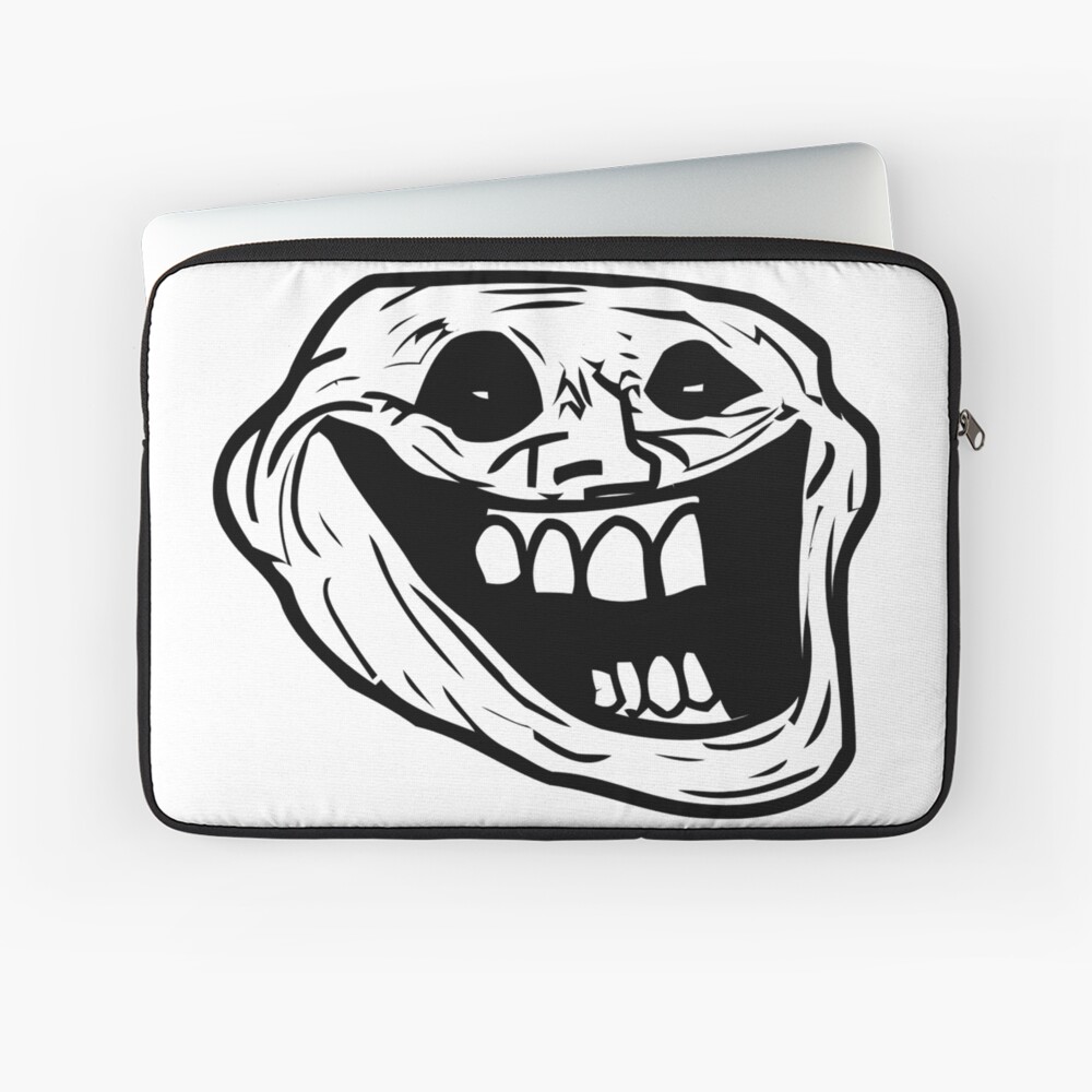 Creepy Troll Face Halloween, Scary Funny Face, Ghost Graphic art Sticker  for Sale by Abdullah Qazi ⭐⭐⭐⭐⭐