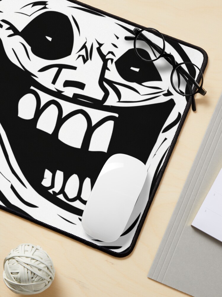 Creepy Troll Face Halloween, Scary Funny Face, Ghost Graphic art Sticker  for Sale by Abdullah Qazi