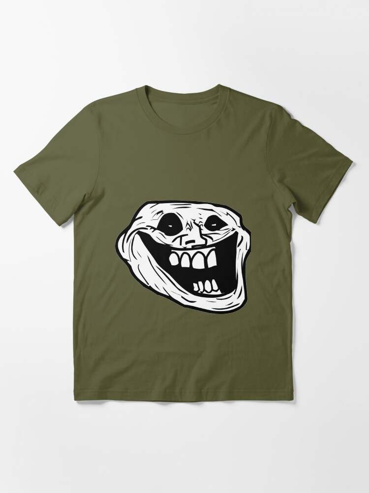 Creepy Troll Face Halloween, Scary Funny Face, Ghost Graphic art